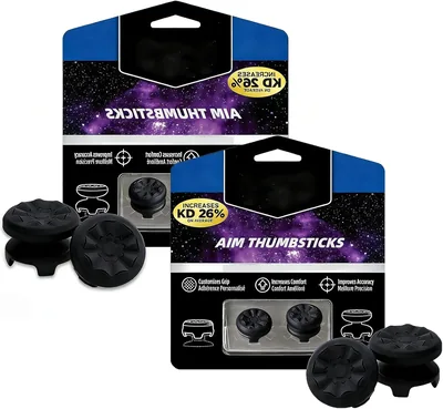 4 Joysticks para PS5 y PS4, Thumbsticks de Silicona Suave, Sin Sudor, Accesorios para Control PS5