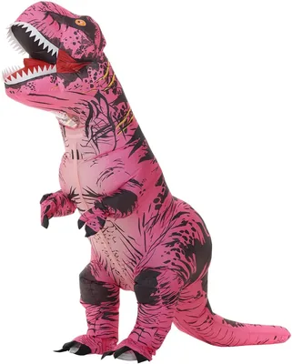 Poptrend Inflatable Dinosaur Costume - Pink T-Rex