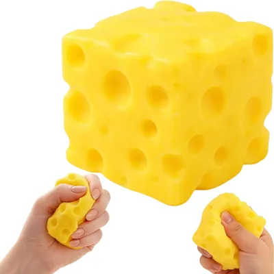 7CM Cheese Squishy Toy - 10% Off