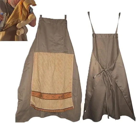Chef's Prank Apron for Men - Hidden Pocket Pop-Out Surprise Gift, Novelty Kitchen Apron for Cooking & BBQ