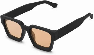 AOXOV® Thick Square Sunglasses Retro Chunky Rectangle Shades