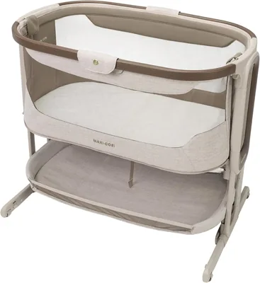 Maxi-Cosi Iora Select: Cuna de Co-dormir, 0-6 Meses (9 kg), Con Sistema de Doblezo y Balanceo, Colchón CloudCore de 3 cm, 5 Niveles de Altura - Mejor Oferta