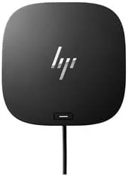 G2 Docking Station Black Colour Portable Design with Expanded Connectivity for Laptops and Desktops