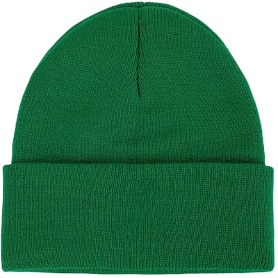Winter Beanie Hat, Cuffed Knit Green - Best Deal