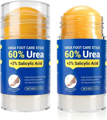 Crema para Pies con Urea 60g x 2 - Bálsamo en Barra para Talones y Callos, Mejor Oferta