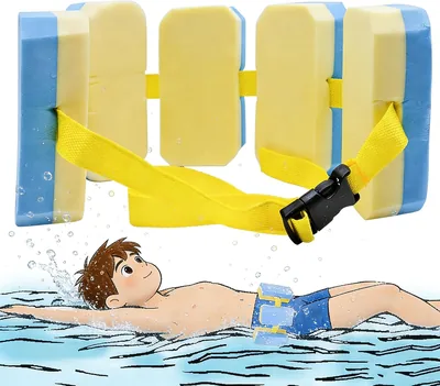 Cinturón Flotador de Espuma EVA para Natación - Flotadores para Entrenamiento en Piscina - Cinturón de Seguridad Flotante