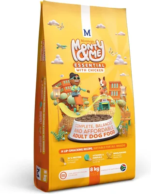 Monty & Me Essential Dry Dog Food Chicken 8kg Best Deal