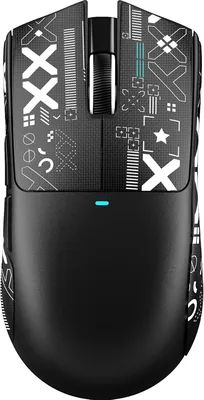 Attack Shark X11 Lightweight Wireless Gaming Mouse with RGB Charging Dock, Tri-Mode 2.4G/USB-C Wired/BT, 22K DPI, PAW3311 Optical Sensor, HUYO Switch, 5 Programmable Buttons