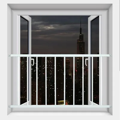 Griglia di sicurezza per finestre, barra di sicurezza non apribile, grata di sicurezza per porte e scale, senza fori - 87,99€