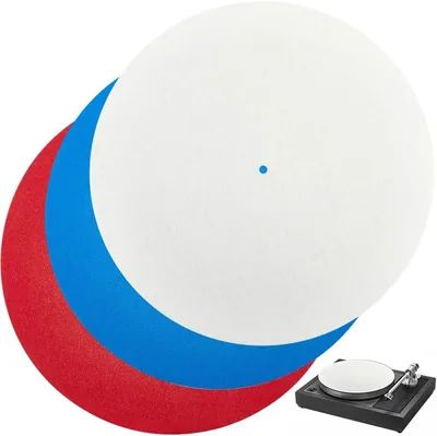 CRASPIRE Record Player Mat - 11.6 Inch Felt