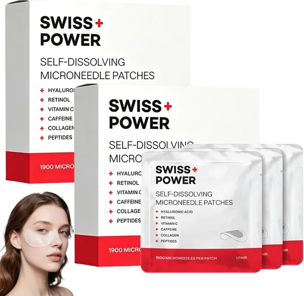 Swiss Power Patch Occhi con Microaghi