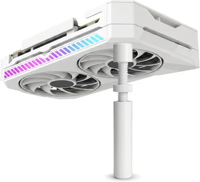 TNSLAND Grafisk Karta Holder, Höjbar GPU Stöd, Magnetik Aluminium GPU Holder med Dubbel Sided Pad för Skrivbord