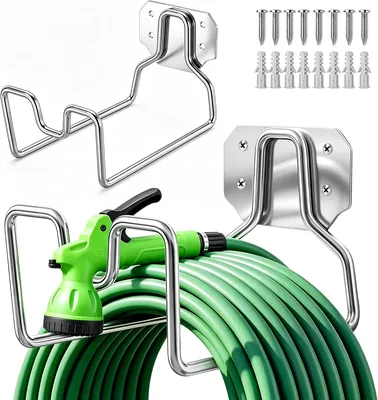 Onader Stålvarv Hoseholdeare, 2 stk. Gardenhosa Wallbracket