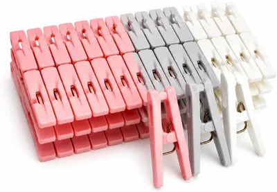 72 PCS Heavy-Duty Clothes Pegs - Windproof & Non-Slip Grip
