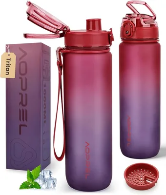 AOPREL Leakproof Water Bottle 1L 21% Off