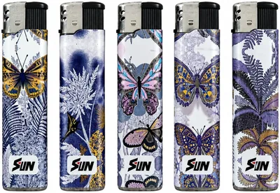 50pcs Per Box - Sun Lighter Cigarette Lighters (2008 Certified)