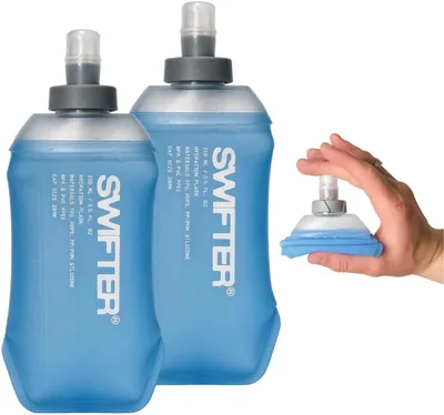 SWIFTER 2x Soft Flask 250ml Collapsible Running Water Bottle Best Deal