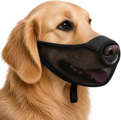 Soft Air Mesh Dog Muzzle for Large Dogs Best Deal