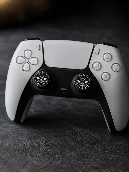 Par (2 Unidades) Grip Heróis Protetor Analógico Silicone Controle Joystick Polegar Compatível Com PS4 PS5 Xbox Nintedo Switch - Melhor Preço