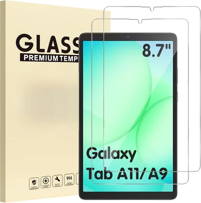 Samsung Galaxy Tab A11/A9 8.7 Inch Screen Protector - 9H Premium Tempered Glass
