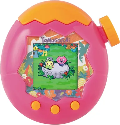 Bandai Tamagotchi Paradise - Orange Tropics Toy for Kids 6+