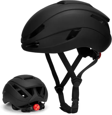 Casco da Bicicletta per Adulti con LED - Urban Regolabile per Uomini e Donne (54 - 60 cm) | ABS Anti-urto, Imbottitura Traspirante, 3