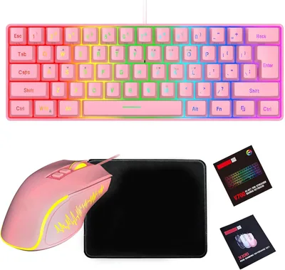 Zunate RGB Gaming Keyboard Mouse Combo with Mousepad - Best Deal