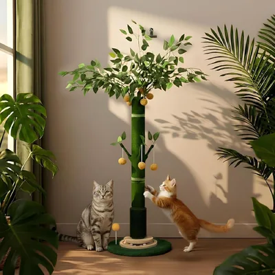 124cm Cat Scratching Post Best Deal
