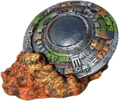 UFO Spaceship Aquarium Ornament 15cm - Best Deal
