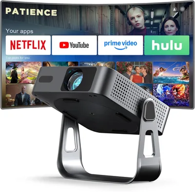 VOPLLS Mini Projector 34% Off - 4K Auto Focus WiFi