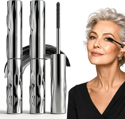 Facelove Iron Eye Mascara, Waschbarer Metall-Wimpernaufbau, 2er-Pack | Wimpernzange für ältere Frauen - 3D Krümmung