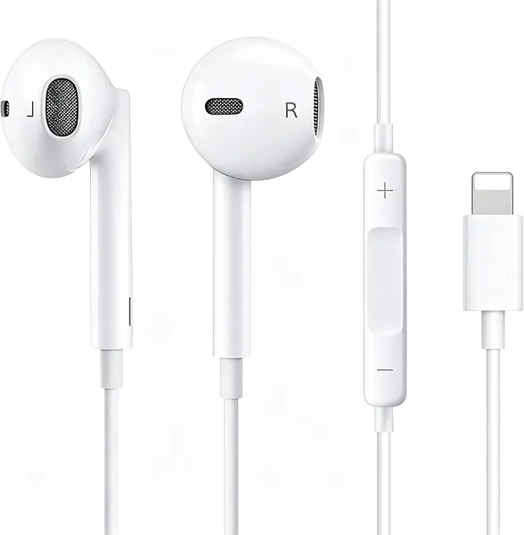 Ecouteurs Filaires Qi Gxinr pour iPhone 13 - Isolation du Bruit et Contrôle du Volume, Meilleures Offres