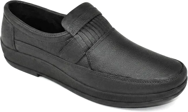Ajanta Waterproof Loafers Slip-On Shoes for Men | Anti-Skid PVC Casual Shoes | Lightweight Office Shoes for Men | Comfortable