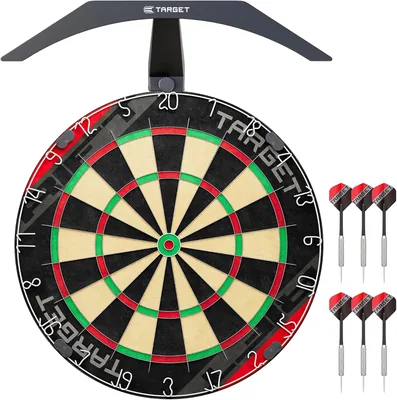 Target Darts Rift - Tarcza do darta z oświetleniem LED | Tarcza steeltip z jasnym świetłem, system bezklamrowy