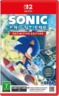 حدود سونيك الأمامية - الإصدار النهائي Nintendo Switch 2 (الإصدار السعودي)
