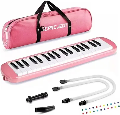 Piano de Viento para Niños con 37 Teclas, Tubo y Bolsa