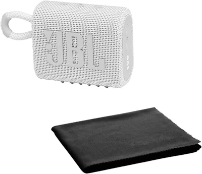 JBL Go 3 Portable Speaker - White Best Deal