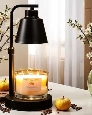 Candle Warmer Lamp with Timer - Adjustable Brightness & Height Best Deal