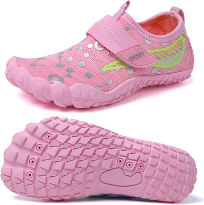 Zapatos de Agua para Niños, Descalzos de Playa, Antideslizantes, Secado Rápido, Suaves y Transpirables, Parque