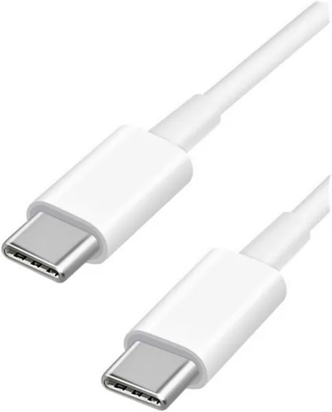 USB-C to USB-C Cable 78% Off - Fast Charging White Sync