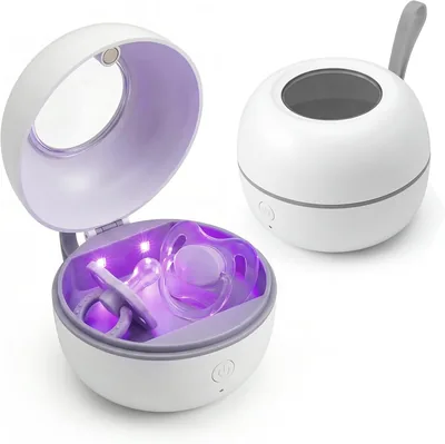 YOOJ® Pacifier Sanitizer Portable UV Steriliser Kills 99% Germs in 3 Mins