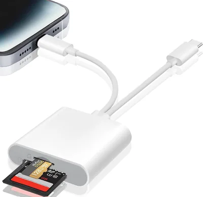 Apple MFi SD Card Reader Lightning USB C - Best Deal