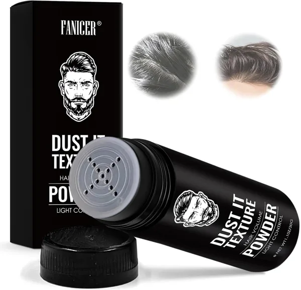 Poudre de Volume pour Cheveux 30g, Effet Volumineux Instantané à la Racine, Incolore et Non Grasse, Donne du Corps aux Cheveux Fins