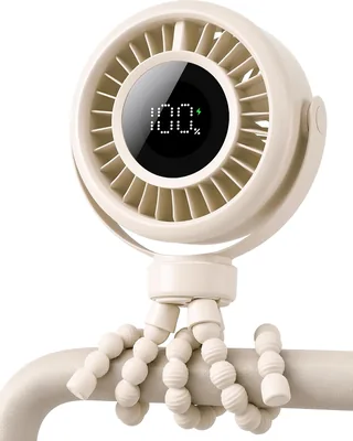 KIDEE Pram Fan 3600mAh Rechargeable Buggy Fan Best Deal