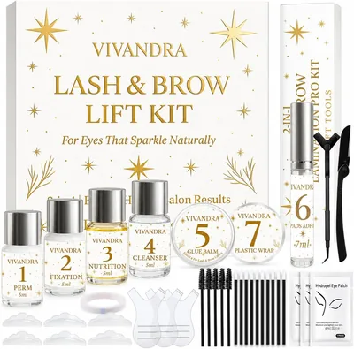 2-in-1 Wimpern- und Augenbrauenheben-Set, 89% Rabatt