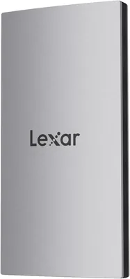 Lexar ES3 SSD externe 512Go, Disque SSD portable USB 3.2 Gen2, Lecture jusqu'à 1050 Mo/s et Écriture jusqu'à 1000 Mo/s, Compatible