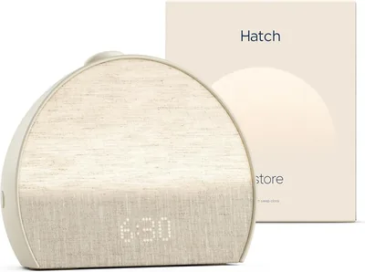 Hatch Restore 3 Sunrise Alarm Klock och Sound Machine med Smart Light - Viti Störning, Skärmlos Sönnskenhet