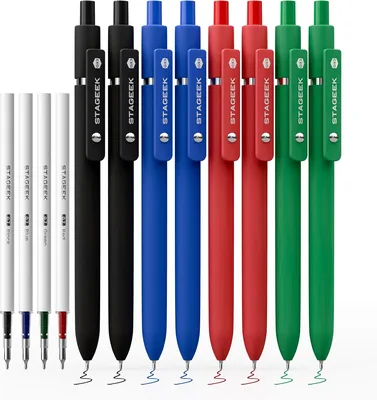 STAGEEK 8pcs Gel Pens GX3