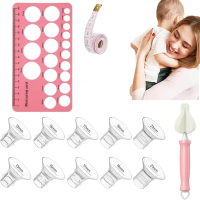 YOOJ® 10PCS Flange Insert Kit - Soft Silicone, Fits Most Pumps