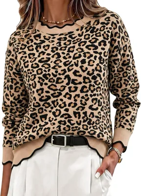 Zeagoo Women's Long Sleeve Crew Neck Sweater - Best Deal